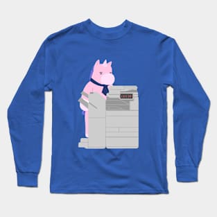 unicorporate and the printer Long Sleeve T-Shirt